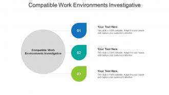 Compatible Work Environments Investigative Ppt Powerpoint Presentation Slides Examples Cpb