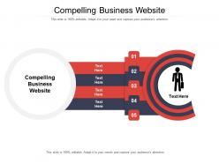 Compelling business website ppt powerpoint presentation icon background images cpb