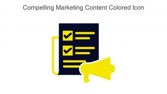 Compelling Marketing Content Colored Icon In Powerpoint Pptx Png And Editable Eps Format