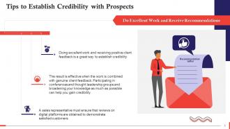 Compelling Ways To Establish Credibility With Prospects In Sales Training Ppt Captivating Analytical
