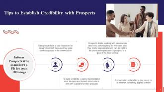 Compelling Ways To Establish Credibility With Prospects In Sales Training Ppt Adaptable Analytical