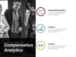 Compensation analytics ppt powerpoint presentation gallery icon cpb