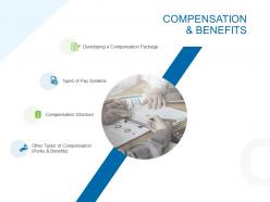 Compensation And Benefits Ppt Powerpoint Presentation Slides
