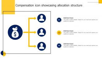 Compensation Icon Showcasing Allocation Structure