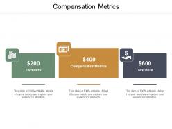 Compensation metrics ppt powerpoint presentation layouts layout cpb