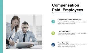 Compensation paid employees ppt powerpoint presentation slides graphics cpb