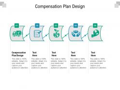 Compensation plan design ppt powerpoint presentation icon example cpb