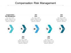 Compensation risk management ppt powerpoint presentation styles design inspiration cpb