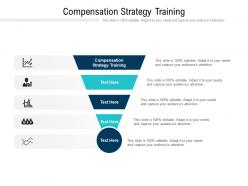 Compensation strategy training ppt powerpoint presentation styles topics cpb