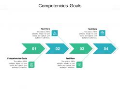Competencies goals ppt powerpoint presentation infographics background image cpb