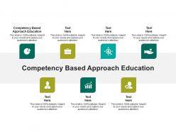 Competency based approach education ppt powerpoint presentation portfolio images cpb
