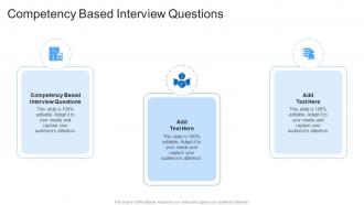 Competency Based Interview Questions In Powerpoint And Google Slides Cpb