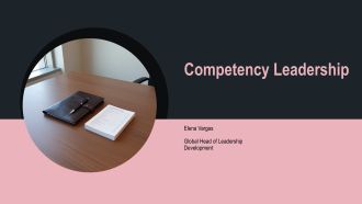 Competency Leadership PPT Demonstration VA