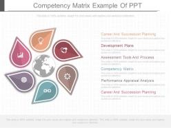 Competency matrix example of ppt