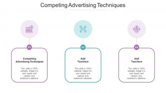 Competing Advertising Techniques In Powerpoint And Google Slides Cpb