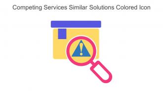 Competing Services Similar Solutions Colored Icon In Powerpoint Pptx Png And Editable Eps Format