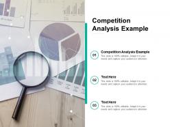 Competition analysis example ppt powerpoint presentation summary structure cpb