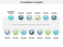 Competition analysis ppt powerpoint presentation file inspiration cpb