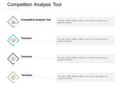Competition analysis tool ppt powerpoint presentation portfolio outfit cpb