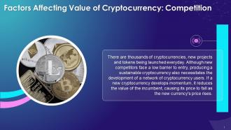 Competition As A Factor In Determining Value Of Cryptocurrency Training Ppt