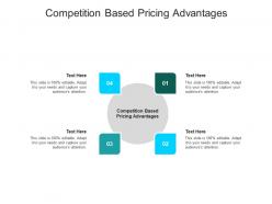 Competition based pricing advantages ppt powerpoint presentation professional smartart cpb