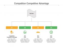 Competition competitive advantage ppt powerpoint presentation model backgrounds cpb