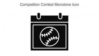 Competition Contest Monotone Icon In Powerpoint Pptx Png And Editable Eps Format