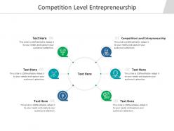 Competition level entrepreneurship ppt powerpoint presentation file gallery cpb