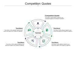 Competition quotes ppt powerpoint presentation professional graphics cpb
