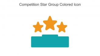 Competition Star Group Colored Icon In Powerpoint Pptx Png And Editable Eps Format