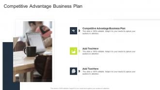 Competitive Advantage Business Plan In Powerpoint And Google Slides Cpb
