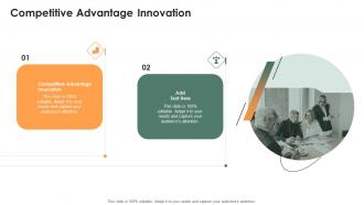 Competitive Advantage Innovation In Powerpoint And Google Slides Cpb