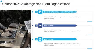 Competitive Advantage Non Profit Organizations In Powerpoint And Google Slides Cpb