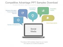 Competitive advantage ppt samples download