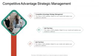 Competitive Advantage Strategic Management In Powerpoint And Google Slides Cpb