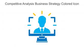 Competitive Analysis Business Strategy Colored Icon In Powerpoint Pptx Png And Editable Eps Format