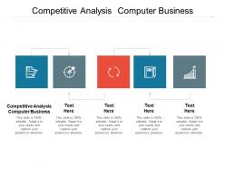 Competitive analysis computer business ppt powerpoint presentation visual aids layouts cpb