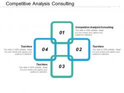 Competitive analysis consulting ppt powerpoint presentation icon templates cpb