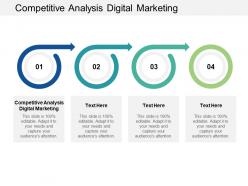 Competitive analysis digital marketing ppt powerpoint presentation show inspiration cpb