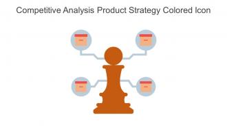 Competitive Analysis Product Strategy Colored Icon In Powerpoint Pptx Png And Editable Eps Format