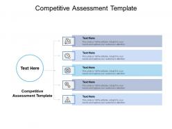 Competitive assessment template ppt powerpoint presentation summary graphics cpb