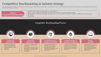 Competitive Benchmarking As Imitator Strategy Market Follower Strategies Strategy SS