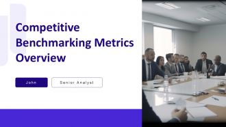 Competitive Benchmarking Metrics PPT Template AT