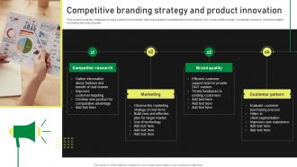Competitive Branding Strategy And Product Innovation