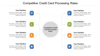 Competitive credit card processing rate ppt powerpoint presentation gallery cpb