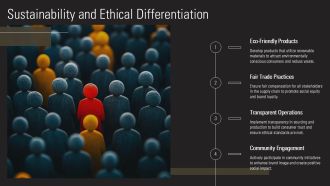 Competitive Differentiation For Standing Out PPT PowerPoint AT Designed Impactful