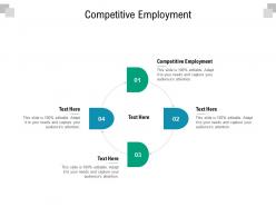 Competitive employment ppt powerpoint presentation icon graphics tutorials cpb