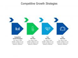 Competitive growth strategies ppt powerpoint presentation gallery cpb
