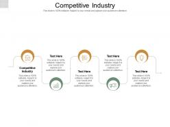 Competitive industry ppt powerpoint presentation layouts introduction cpb