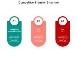 Competitive industry structure ppt powerpoint presentation file samples cpb